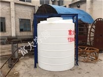河南富大容器10T 20T塑料水塔 耐酸碱pe储罐